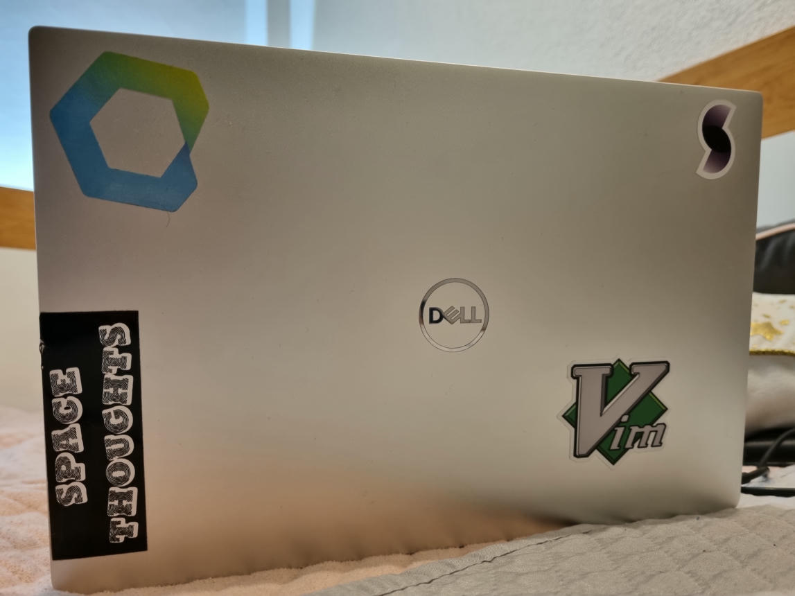 My laptop stickers